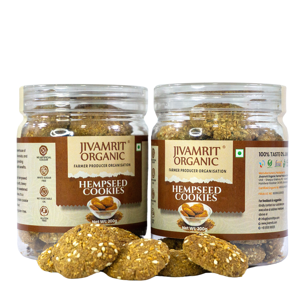 Organic Hempseed Cookies 200 Gram
