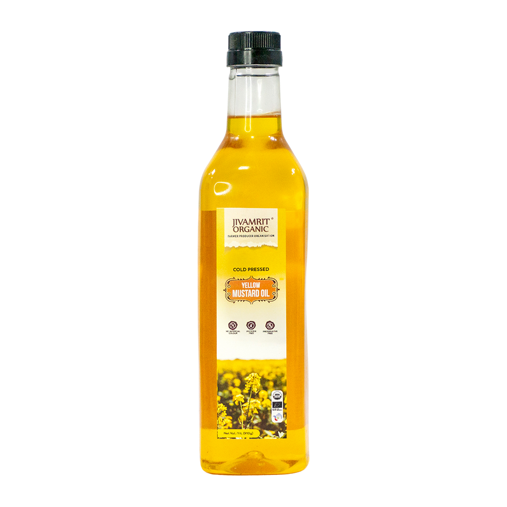 Organic Yellow Mustard Oil 1 Ltr